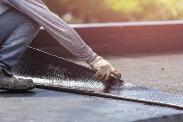Professional Basement Waterproofing technician working in Brookfield, WI